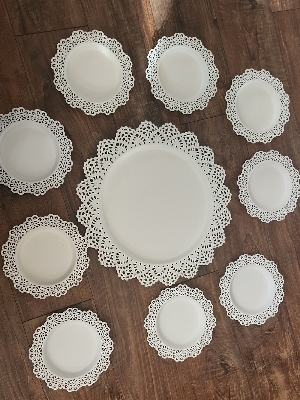 IKEA Skurar Decorative Trays/Candle Dishes/Holders